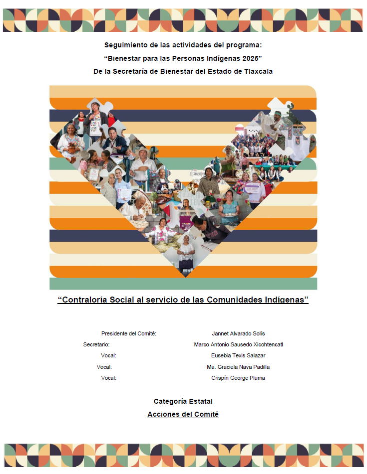 Bienestar para las Personas Indigenas al Servicio de las Comunidades Indígenas